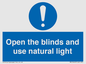 MV10449: Open the blinds and use natural light