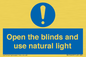 MV10449: Open the blinds and use natural light