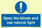 MV10449: Open the blinds and use natural light