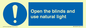 MV10449: Open the blinds and use natural light