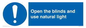 MV10449: Open the blinds and use natural light