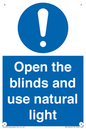 MV10449: Open the blinds and use natural light