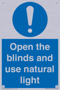 MV10449: Open the blinds and use natural light