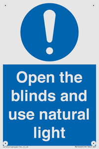 MV10449: Open the blinds and use natural light