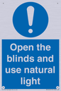 MV10449: Open the blinds and use natural light
