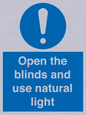 MV10449: Open the blinds and use natural light