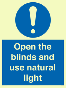 MV10449: Open the blinds and use natural light