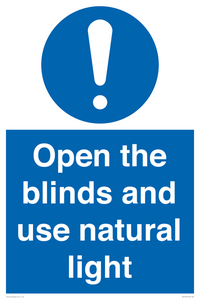MV10449: Open the blinds and use natural light