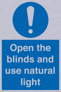 MV10449: Open the blinds and use natural light