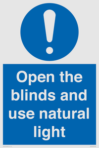 MV10449: Open the blinds and use natural light