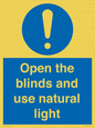 MV10449: Open the blinds and use natural light