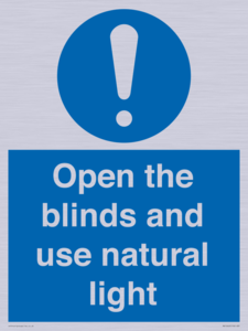 MV10449: Open the blinds and use natural light