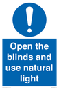 MV10449: Open the blinds and use natural light
