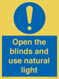 MV10449: Open the blinds and use natural light