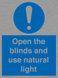 MV10449: Open the blinds and use natural light