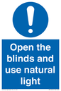 MV10449: Open the blinds and use natural light