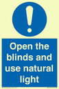 MV10449: Open the blinds and use natural light