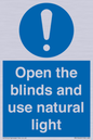 MV10449: Open the blinds and use natural light