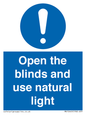 MV10449: Open the blinds and use natural light