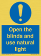 MV10449: Open the blinds and use natural light