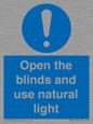 MV10449: Open the blinds and use natural light