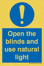 MV10449: Open the blinds and use natural light