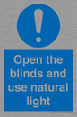 MV10449: Open the blinds and use natural light
