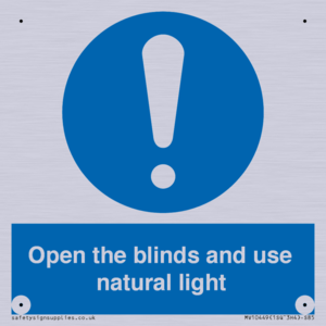 MV10449: Open the blinds and use natural light