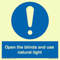 MV10449: Open the blinds and use natural light