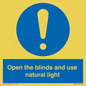 MV10449: Open the blinds and use natural light