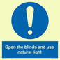 MV10449: Open the blinds and use natural light