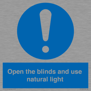 MV10449: Open the blinds and use natural light