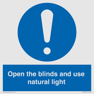 MV10449: Open the blinds and use natural light