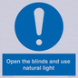 MV10449: Open the blinds and use natural light
