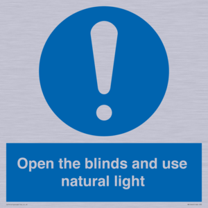 MV10449: Open the blinds and use natural light