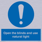 MV10449: Open the blinds and use natural light