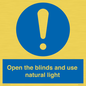 MV10449: Open the blinds and use natural light