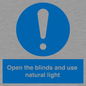 MV10449: Open the blinds and use natural light