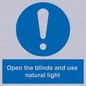 MV10449: Open the blinds and use natural light