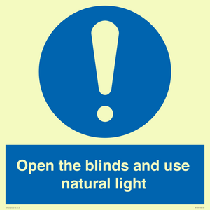 MV10449: Open the blinds and use natural light