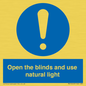 MV10449: Open the blinds and use natural light