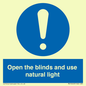MV10449: Open the blinds and use natural light