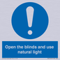 MV10449: Open the blinds and use natural light