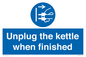 MV10453: Unplug the kettle when finished