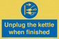 MV10453: Unplug the kettle when finished