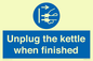 MV10453: Unplug the kettle when finished