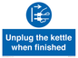 MV10453: Unplug the kettle when finished
