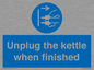 MV10453: Unplug the kettle when finished