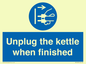MV10453: Unplug the kettle when finished