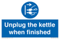 MV10453: Unplug the kettle when finished